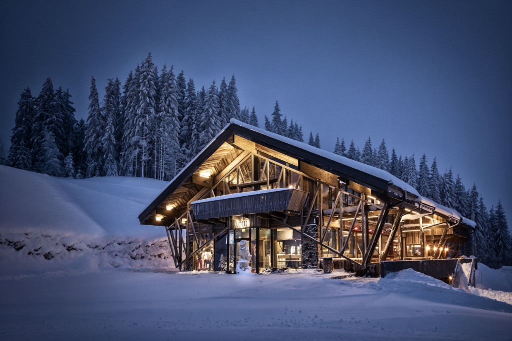 Tom Almhütte – eine der coolsten Berghütten in den Alpen
