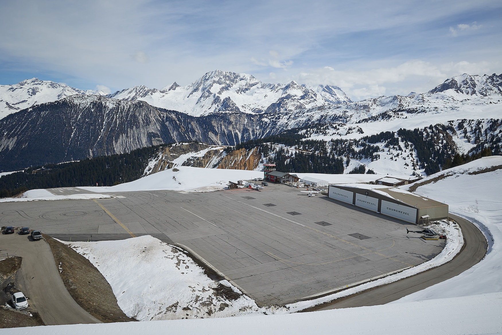Flugplatz Courchevel