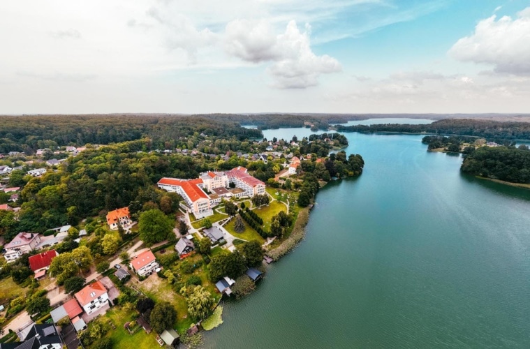 Die Lage des Medical Wellness Zentrums in der Feldberger Seenlandschaft