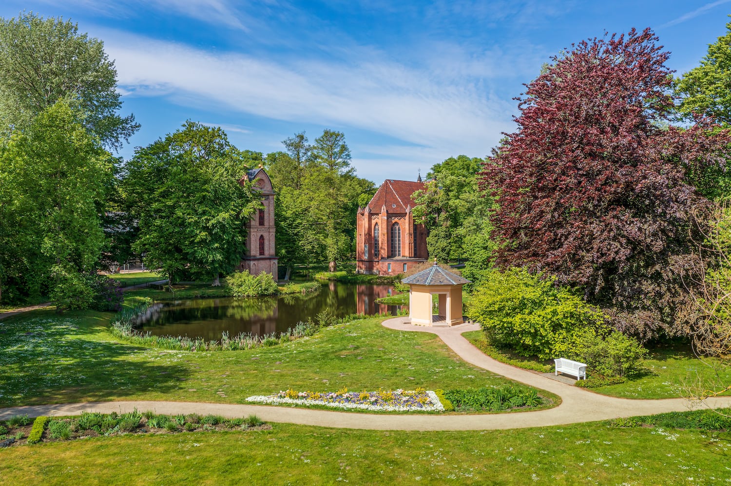 Der Schlosspark Ludwiglust hält einige spannende Überraschungen bereit.