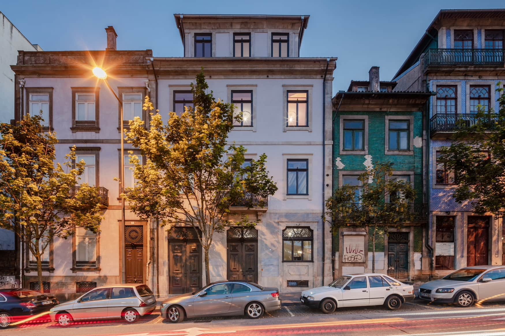 Porto bei Nacht