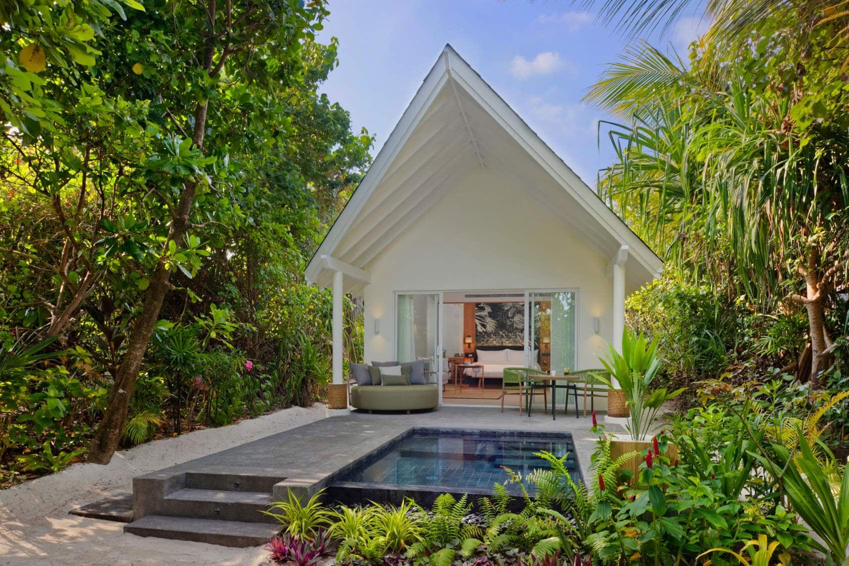 Beach Pool Villa Amari Raaya Maldives Beach