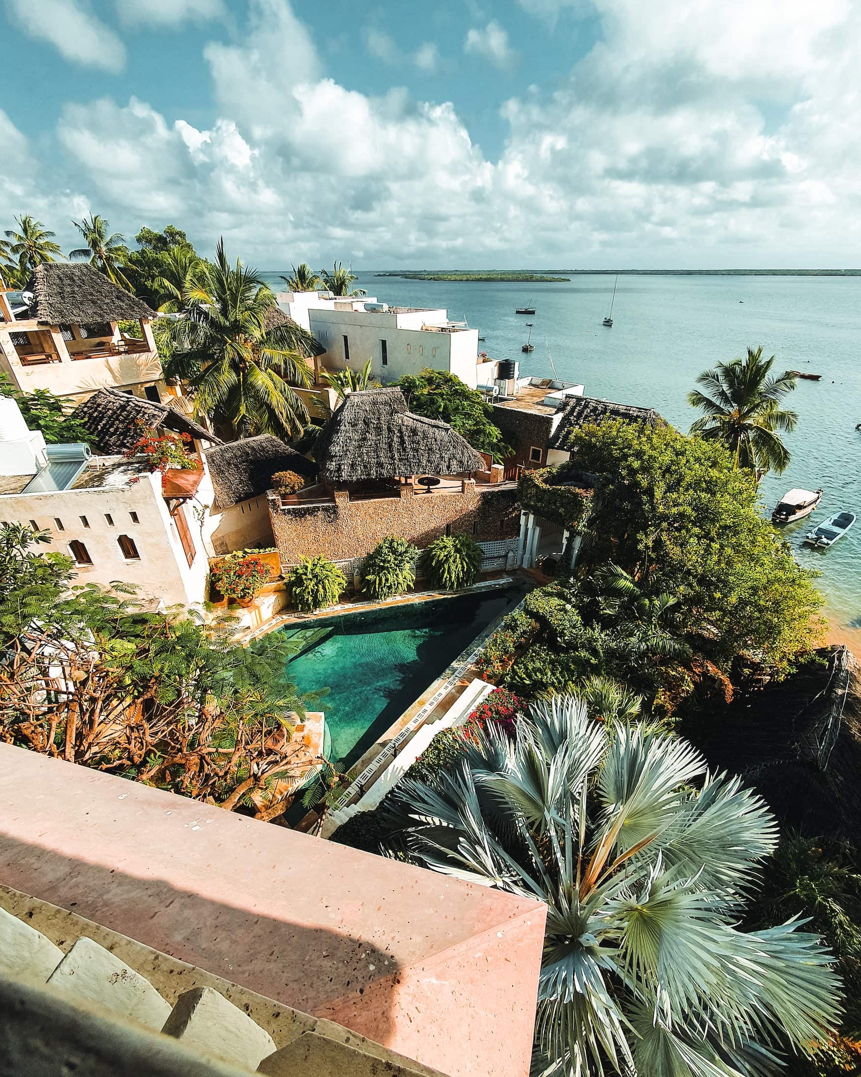 Insel Lamu vor der Küste Kenias