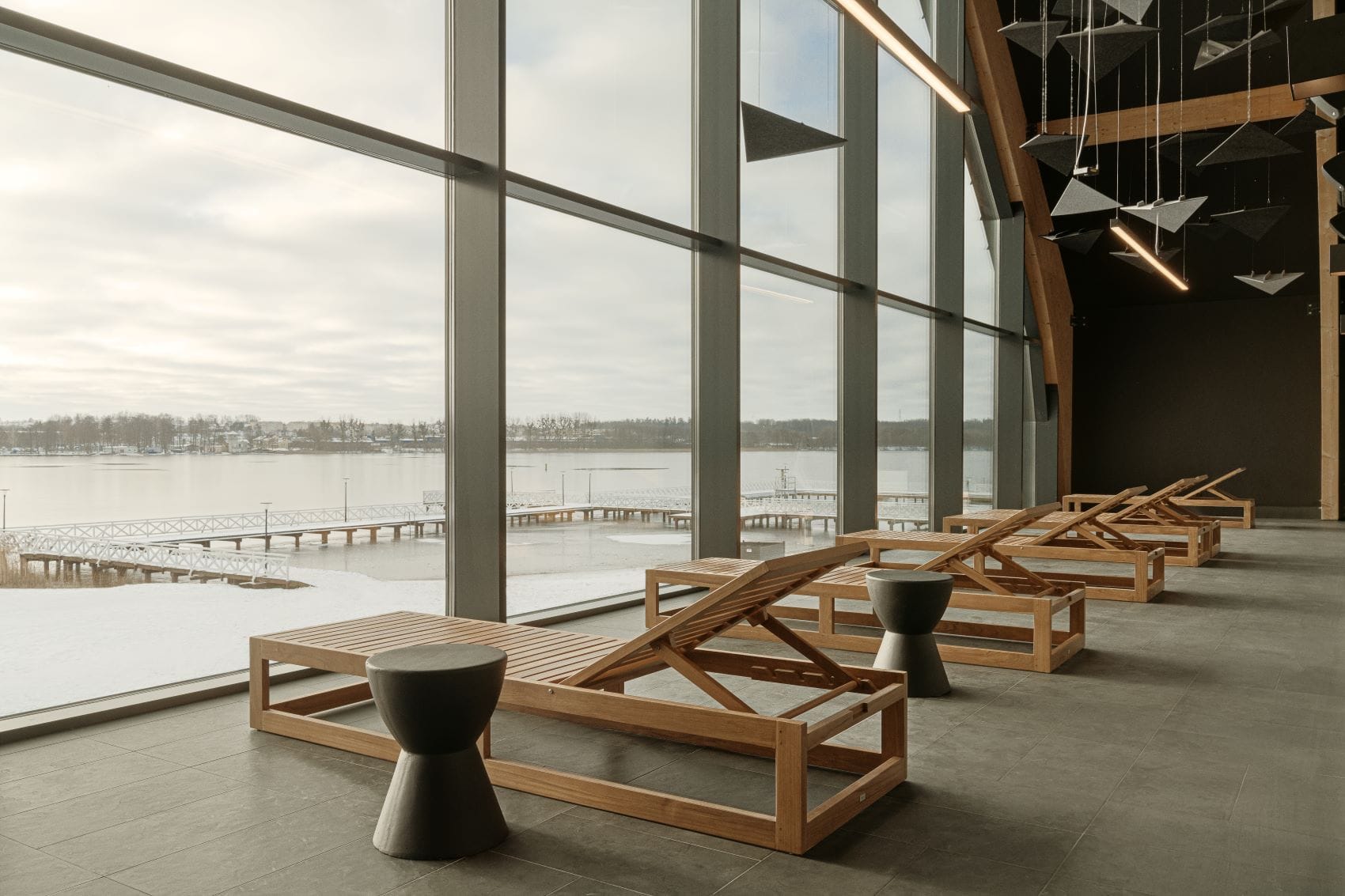 Spa-Liegen im Radisson Blu Resort Ostroda