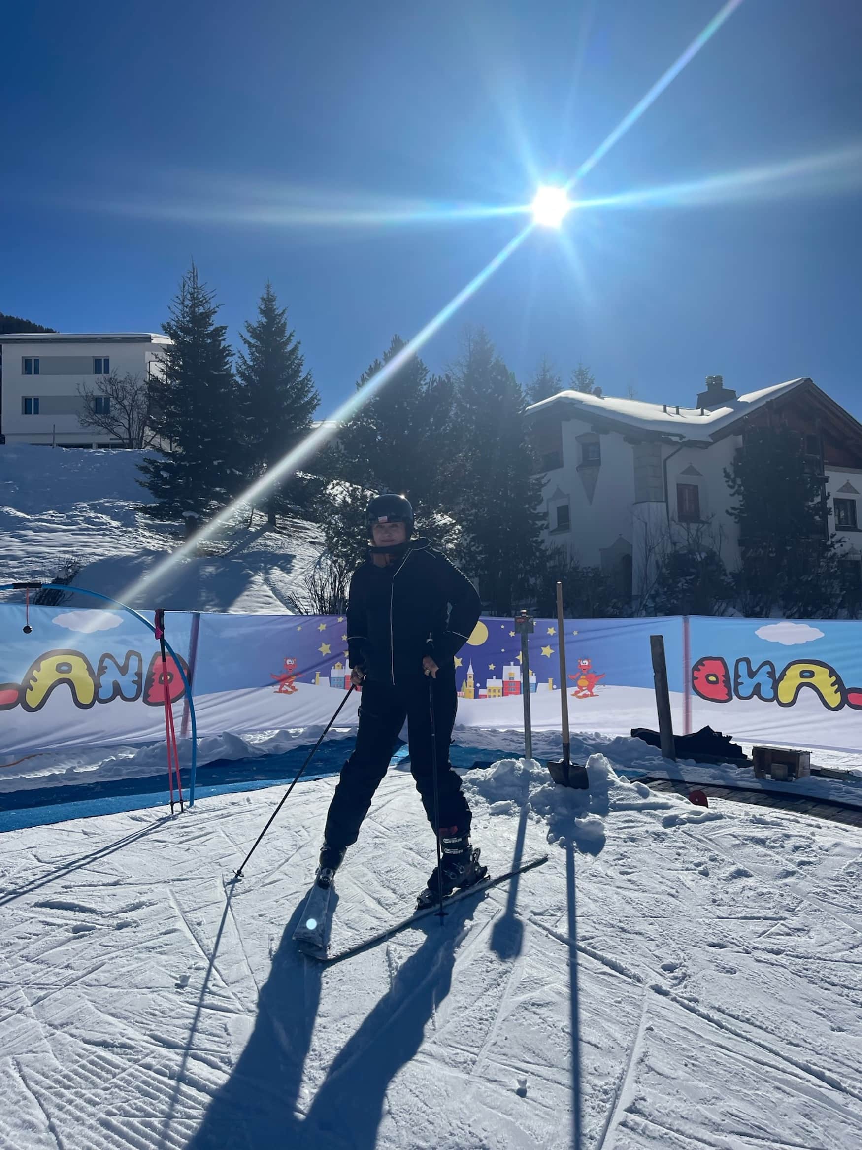 Skifahren Simone Sever