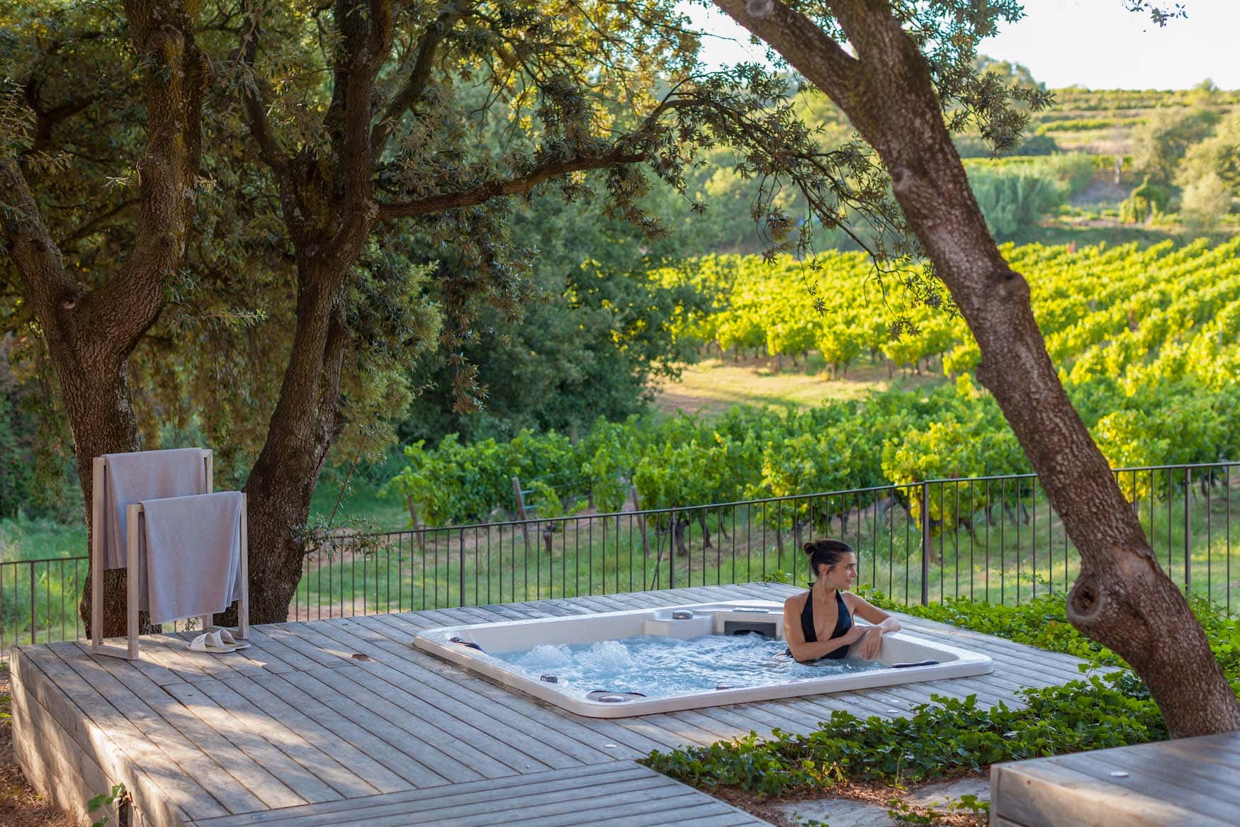 Whirlpool in der Provence in Frankreich