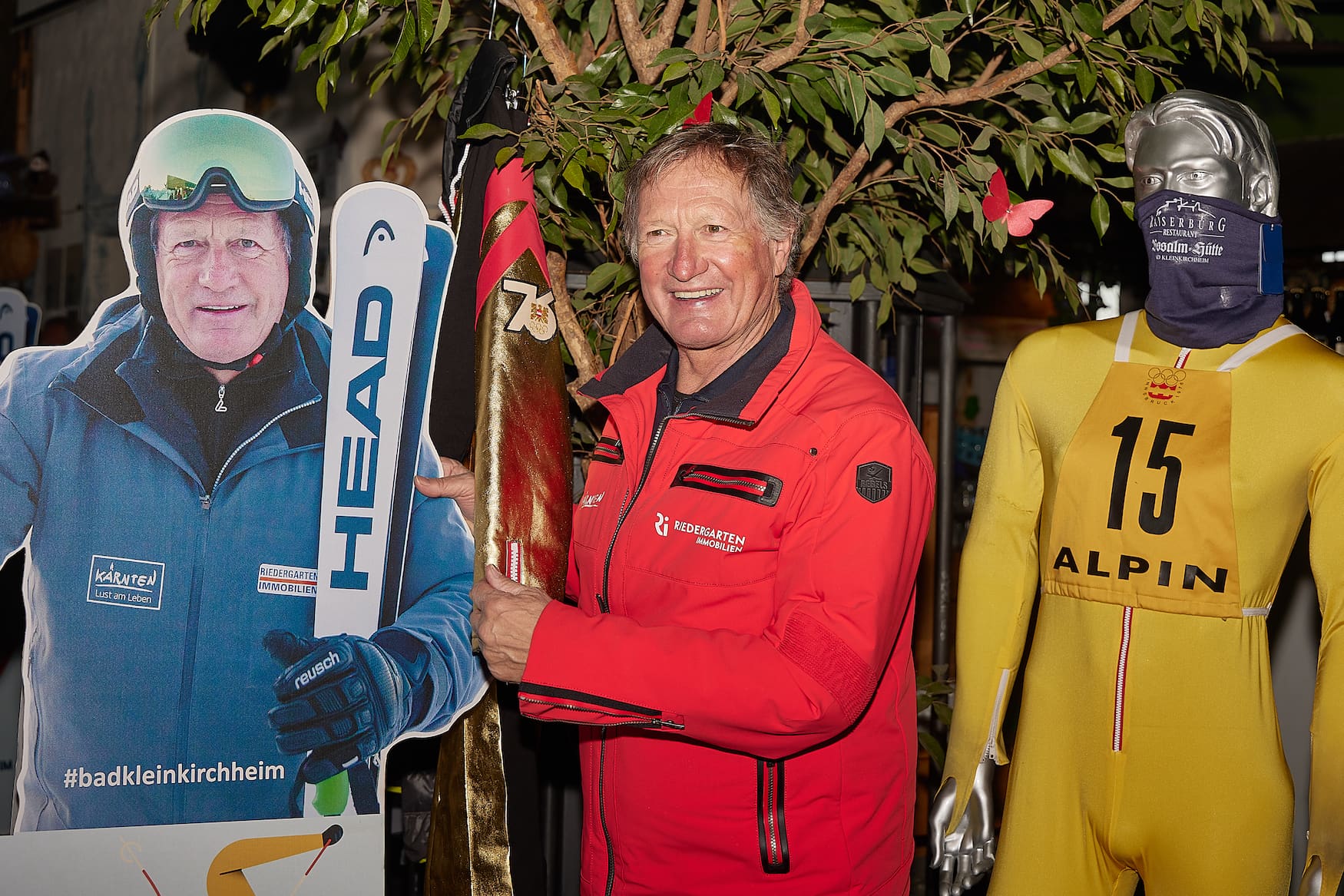 Skilegende Franz Klammer