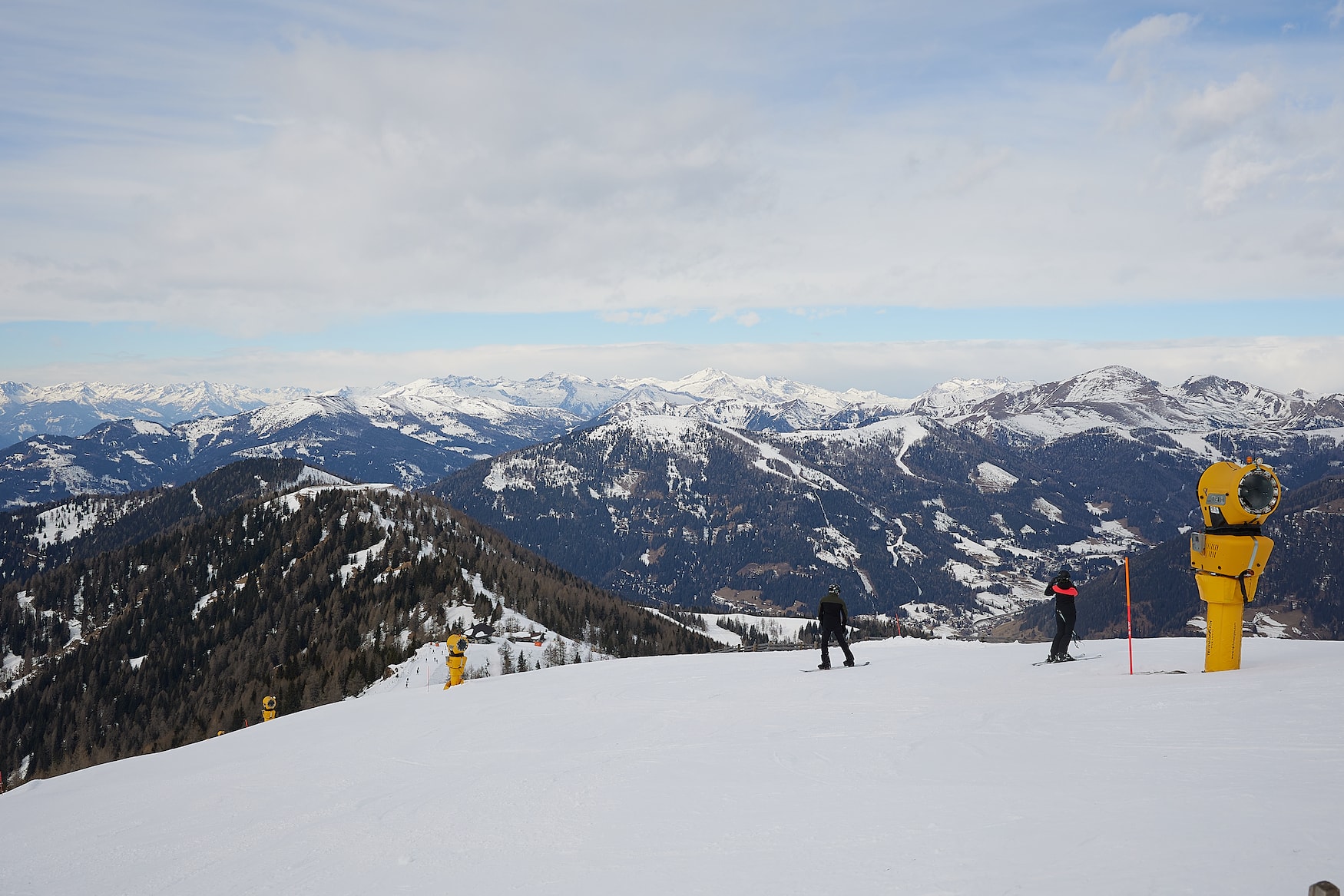 im Skigebiet Bad Kleinkirchheim