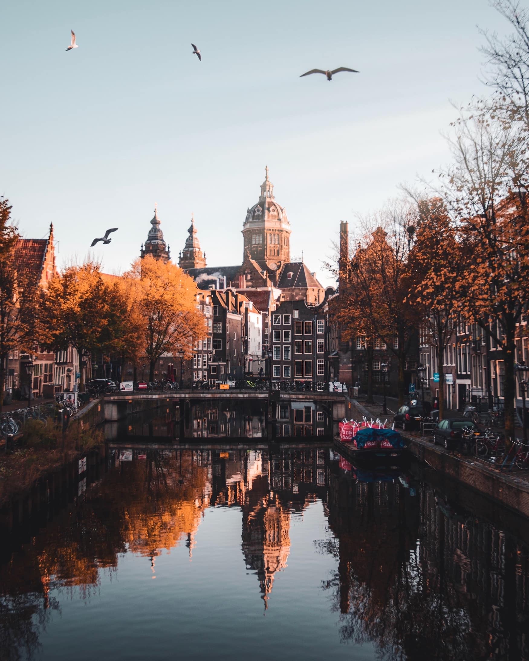 Amsterdam entlang der Grachten
