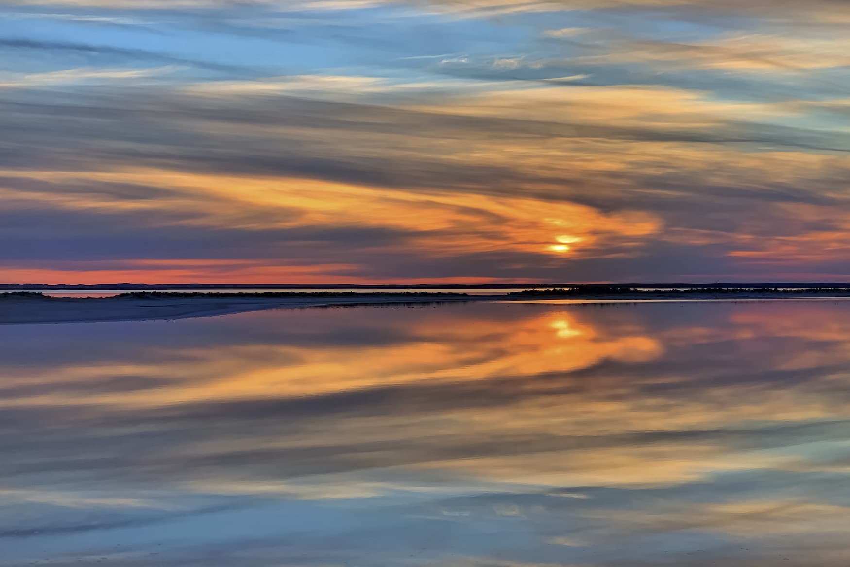 Lake Tyrrell in Australien