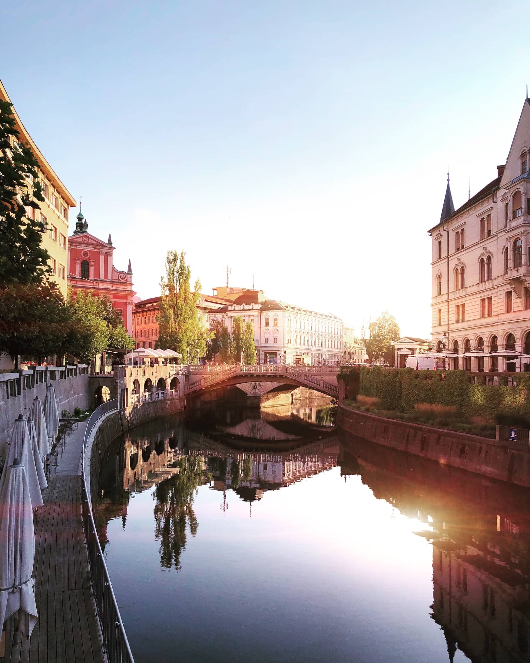 Ljubljana in Slowenien