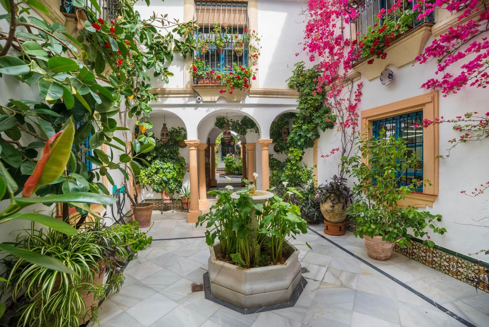 Patio (Innenhof) in Cordoba, Andalusien
