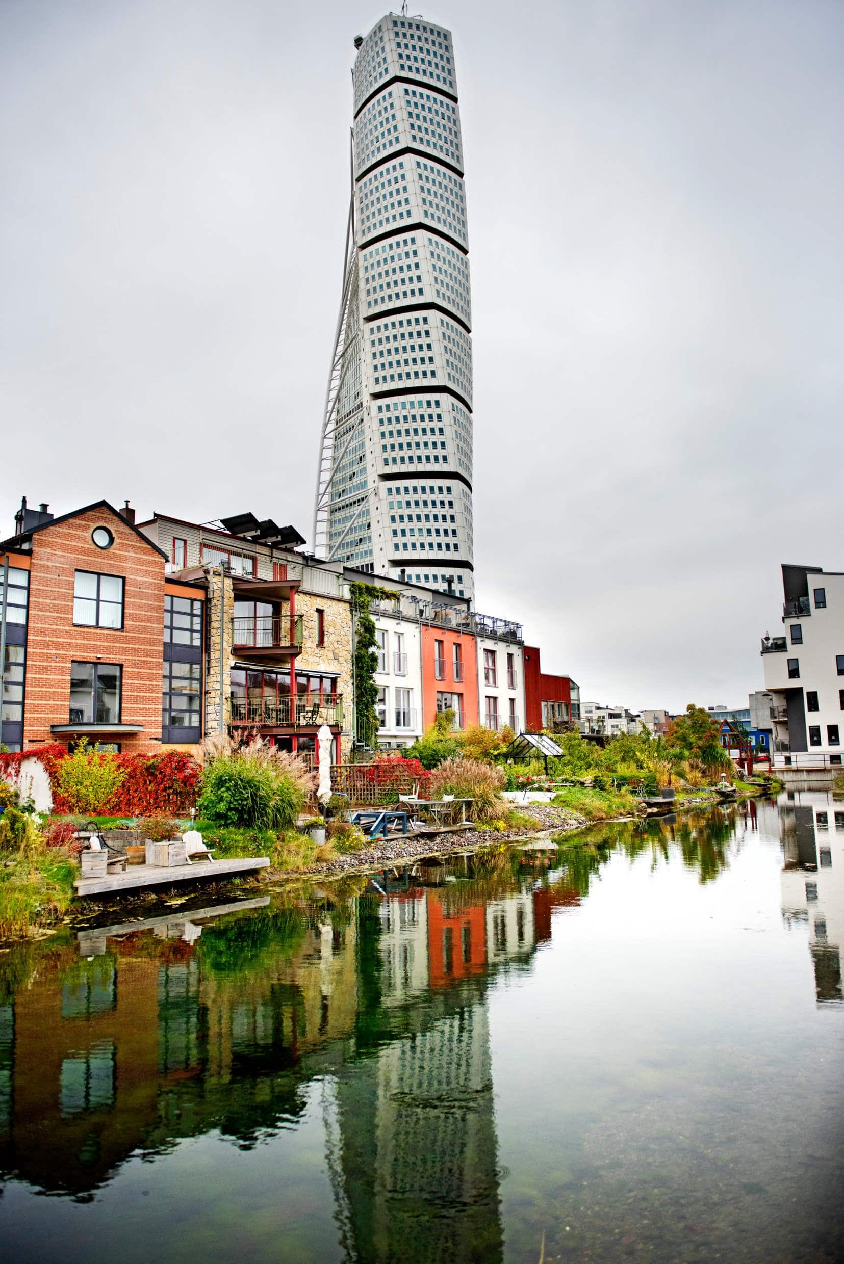 Impression aus Stadtteil Westhafen in Malmö