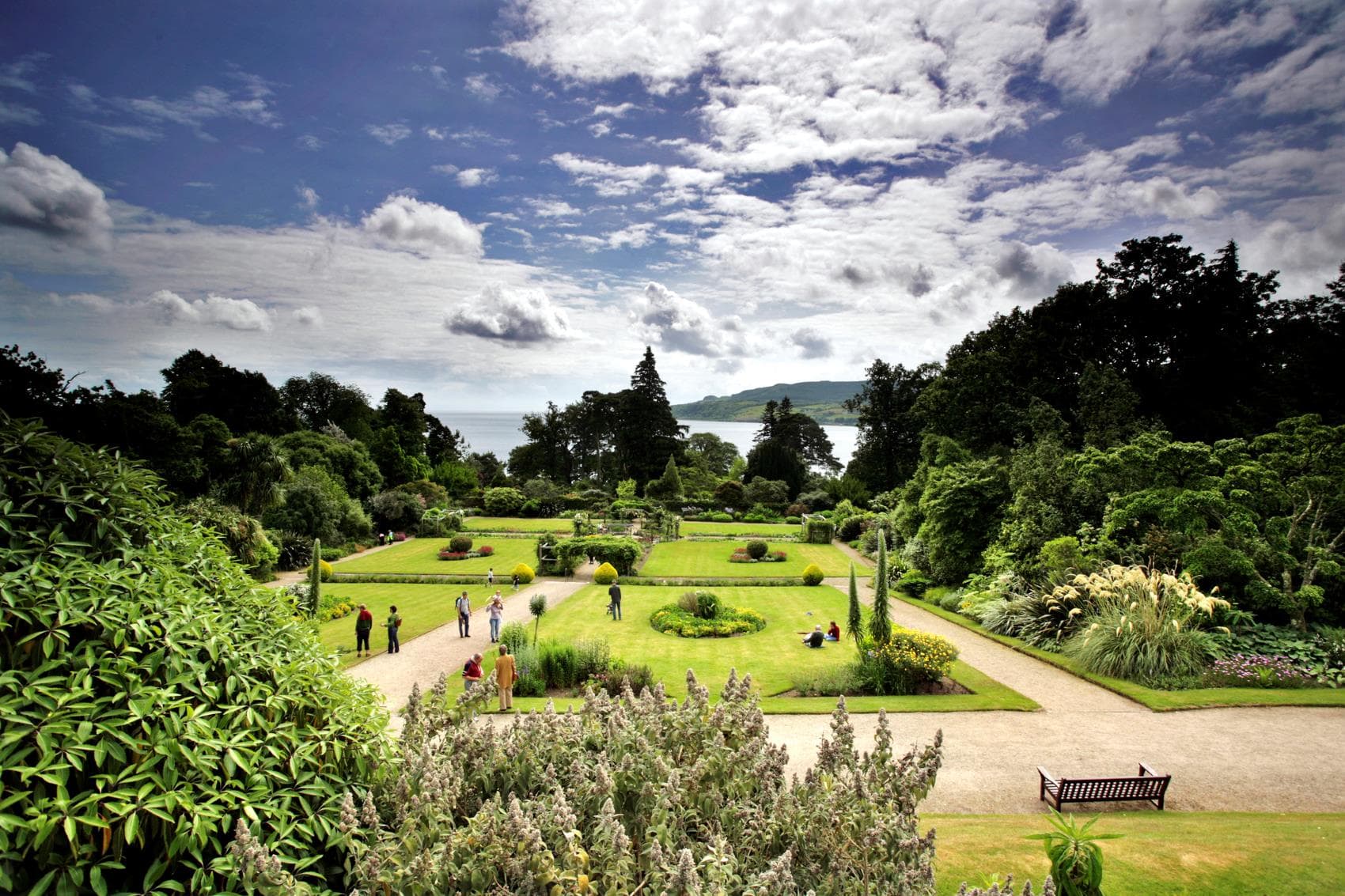 Brodick Castle, Gardens & Country Park, Arran, Schottland 