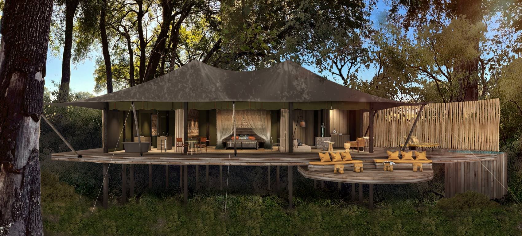 Zelt Camp North Island Okavango