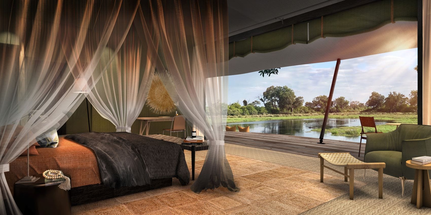 Zelt Camp North Island Okavango