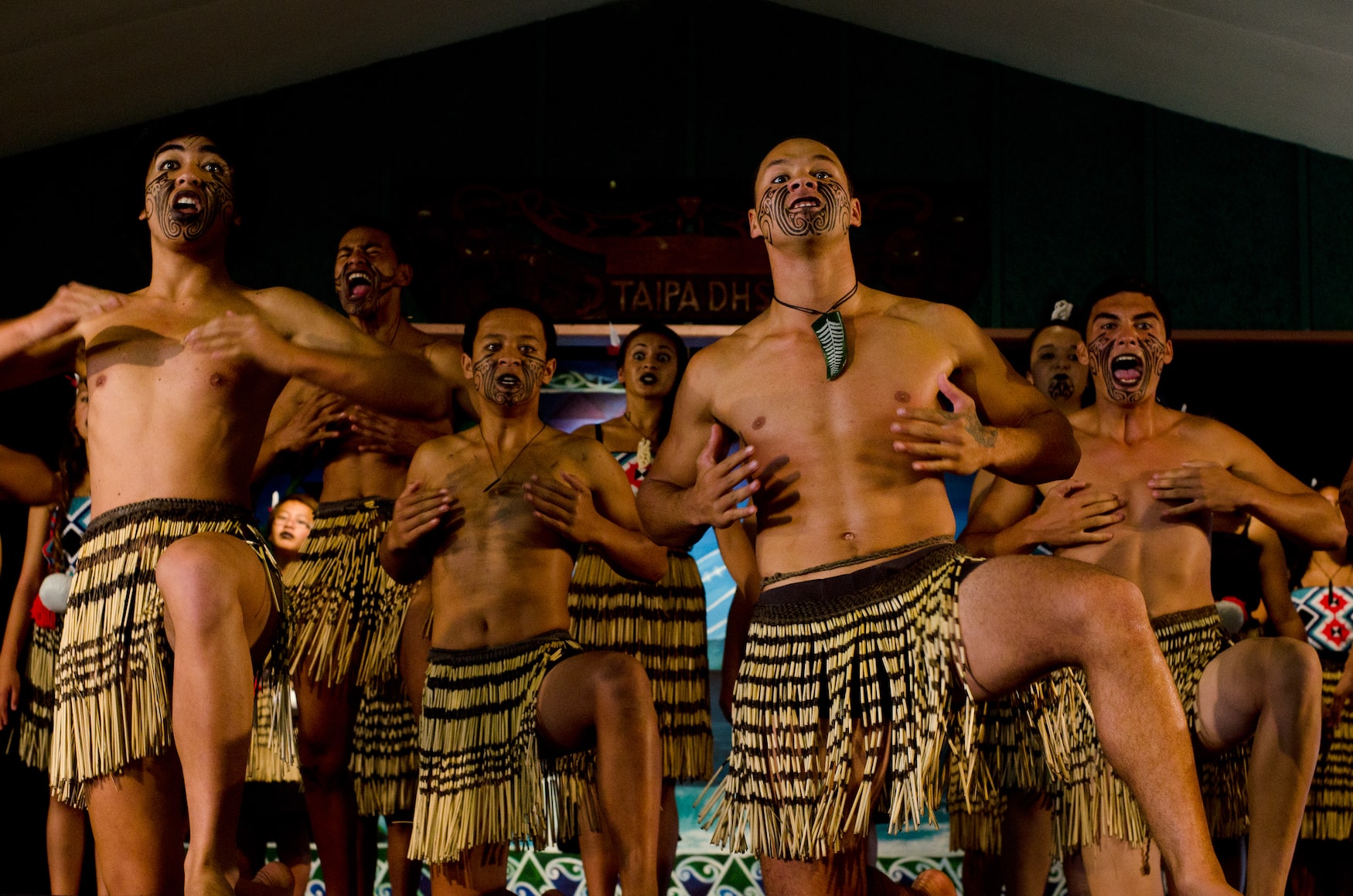Haka Tanz in Neuseeland