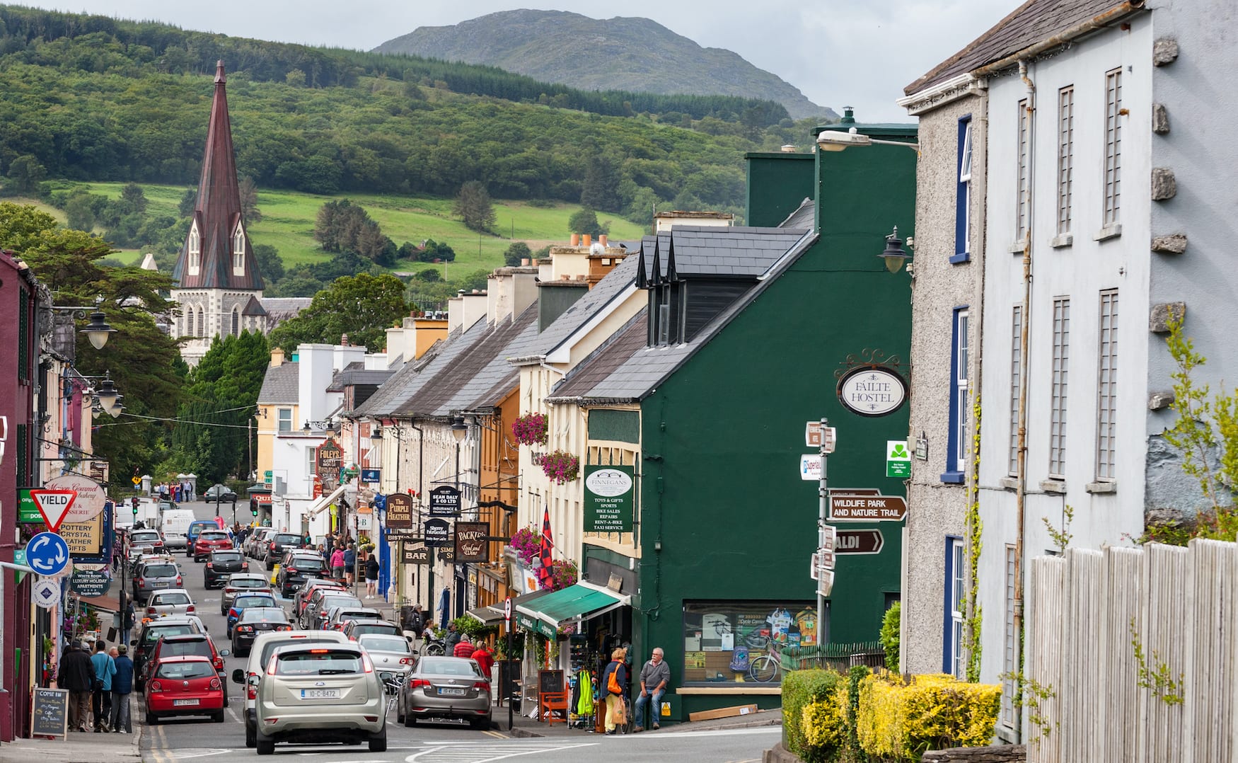 Kenmare auf dem Ring of Kerry in Irland