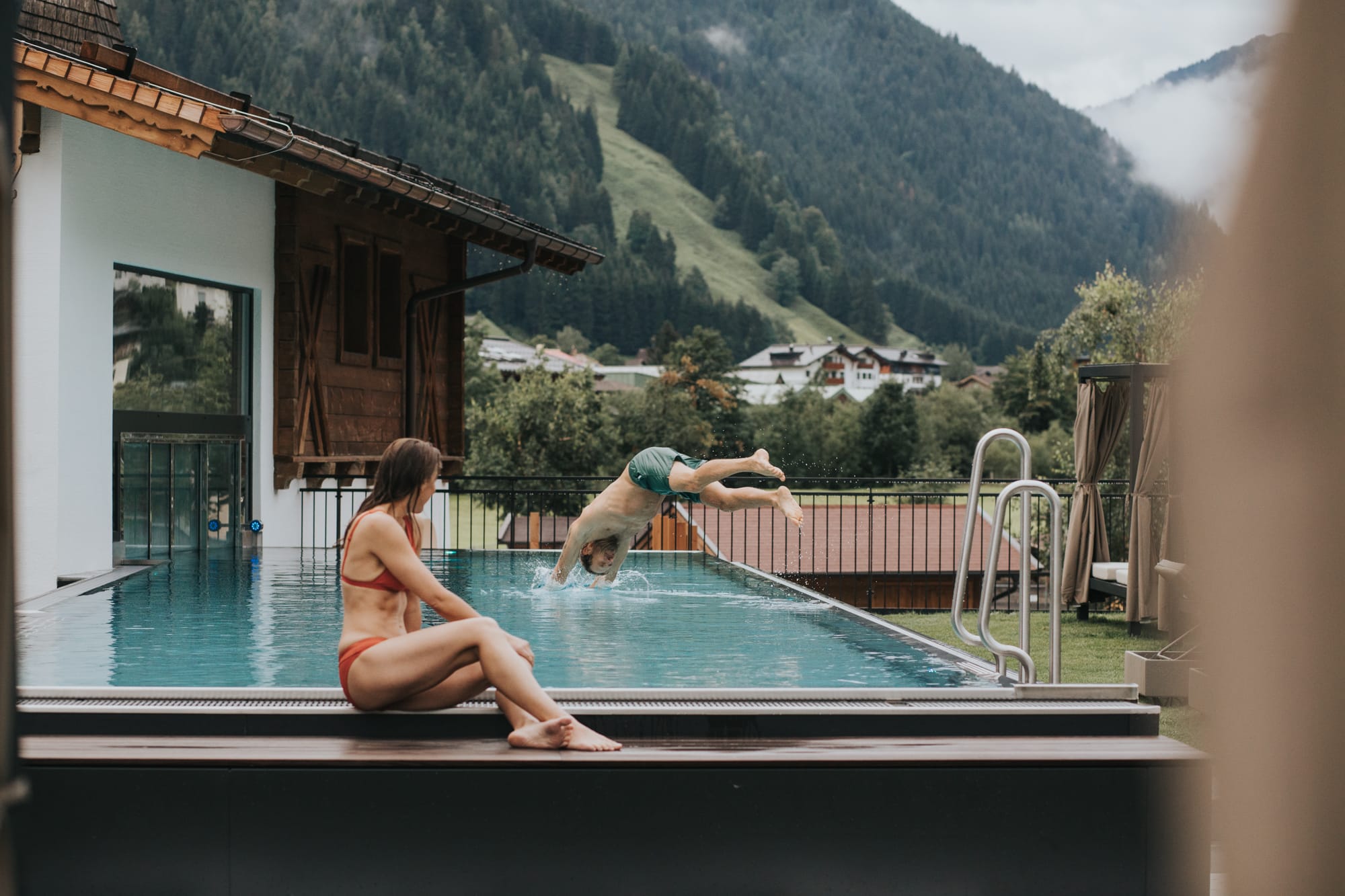 Pool des Tauernhof im Großarltal