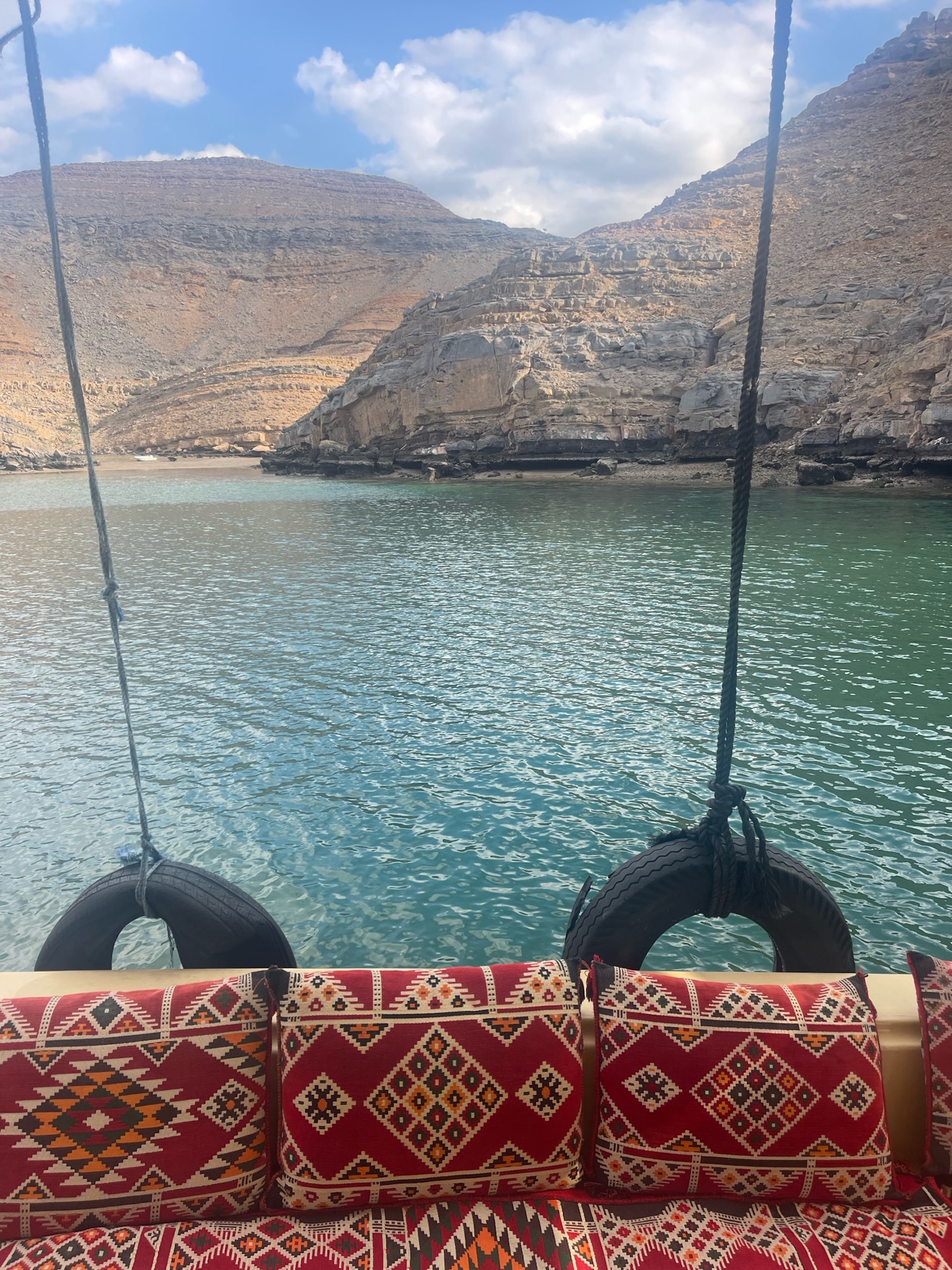 Fjord in Oman