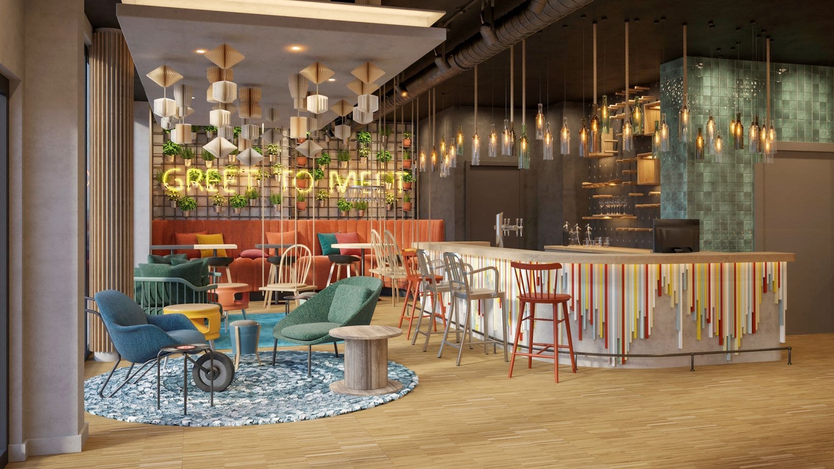 Bar im Greet Hotel Wien Floridsdorf