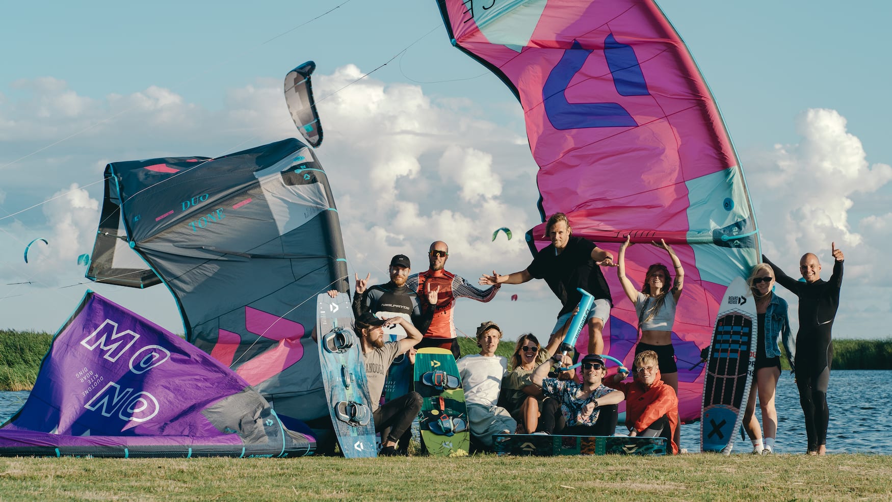 Windsurfer in Litauen