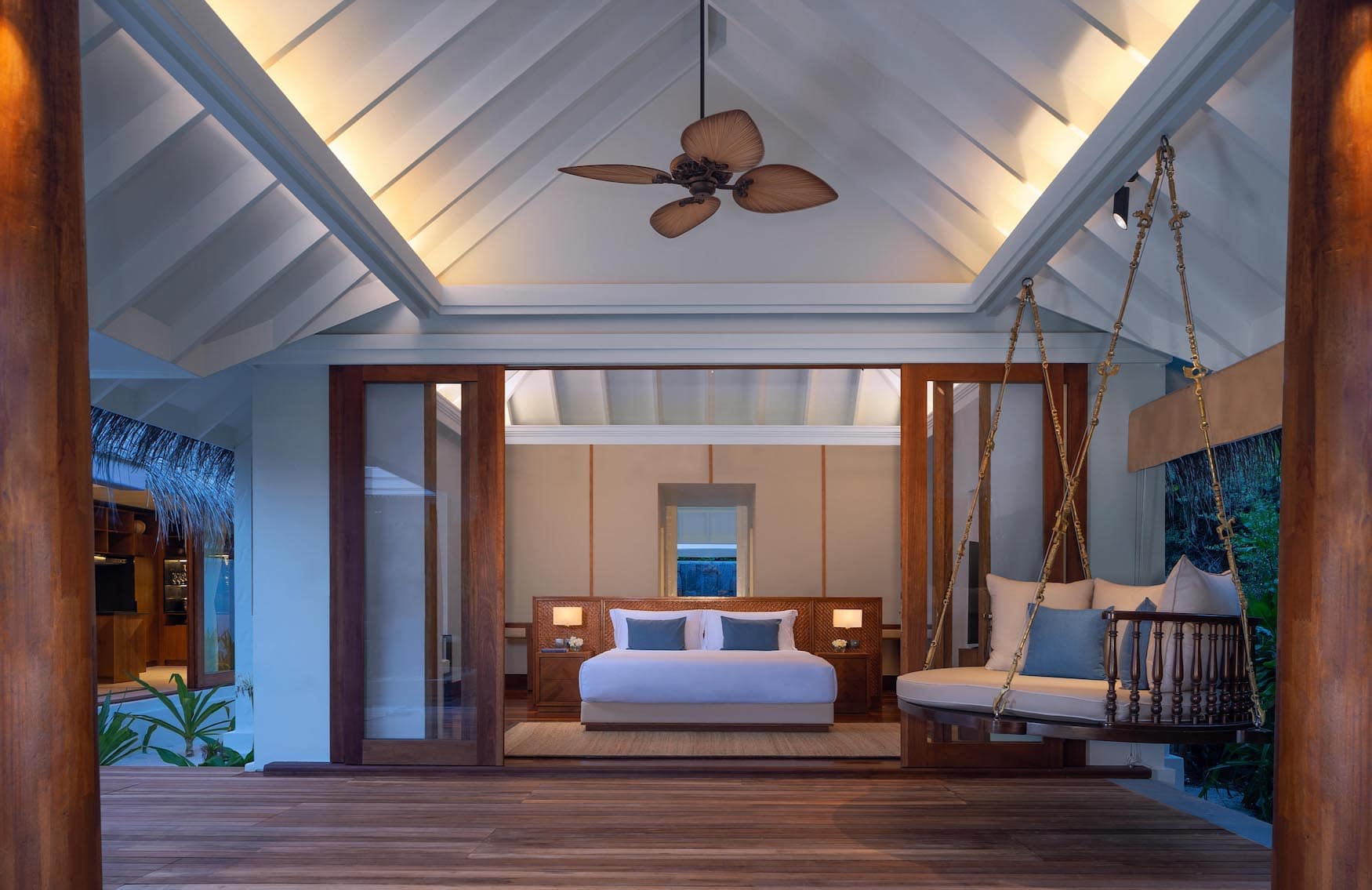 Zimmer im Anantara Kihavah Maldives