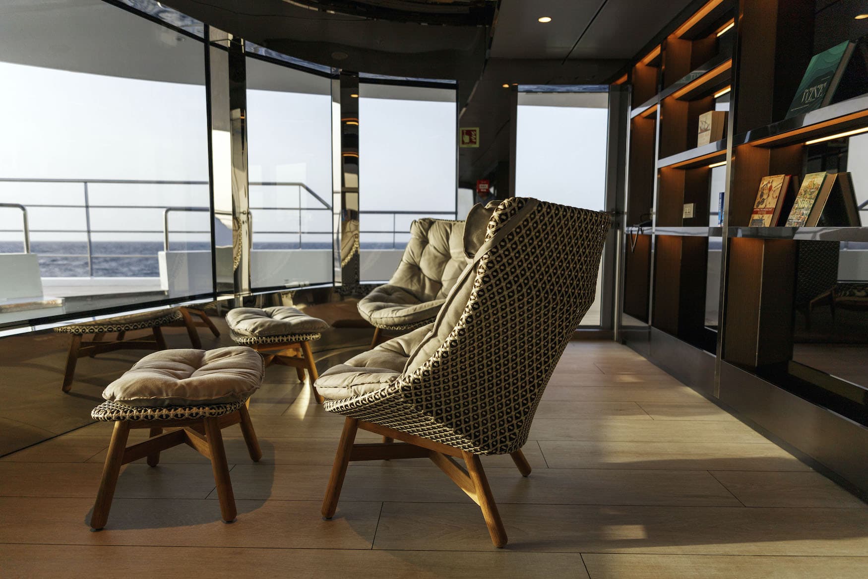 an Bord der Emerald Azzurra