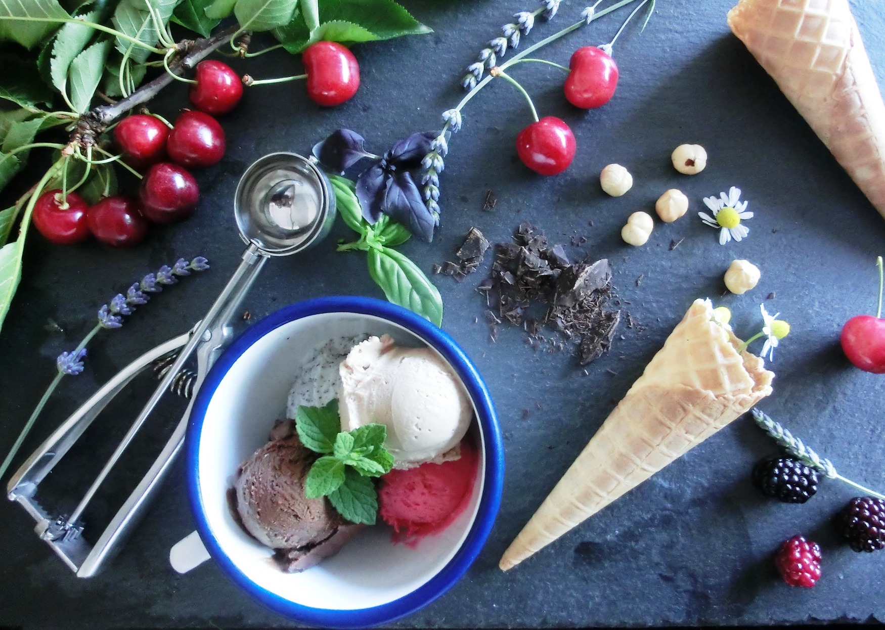 Brixen Restaurant: Eis im Blaseggerhof