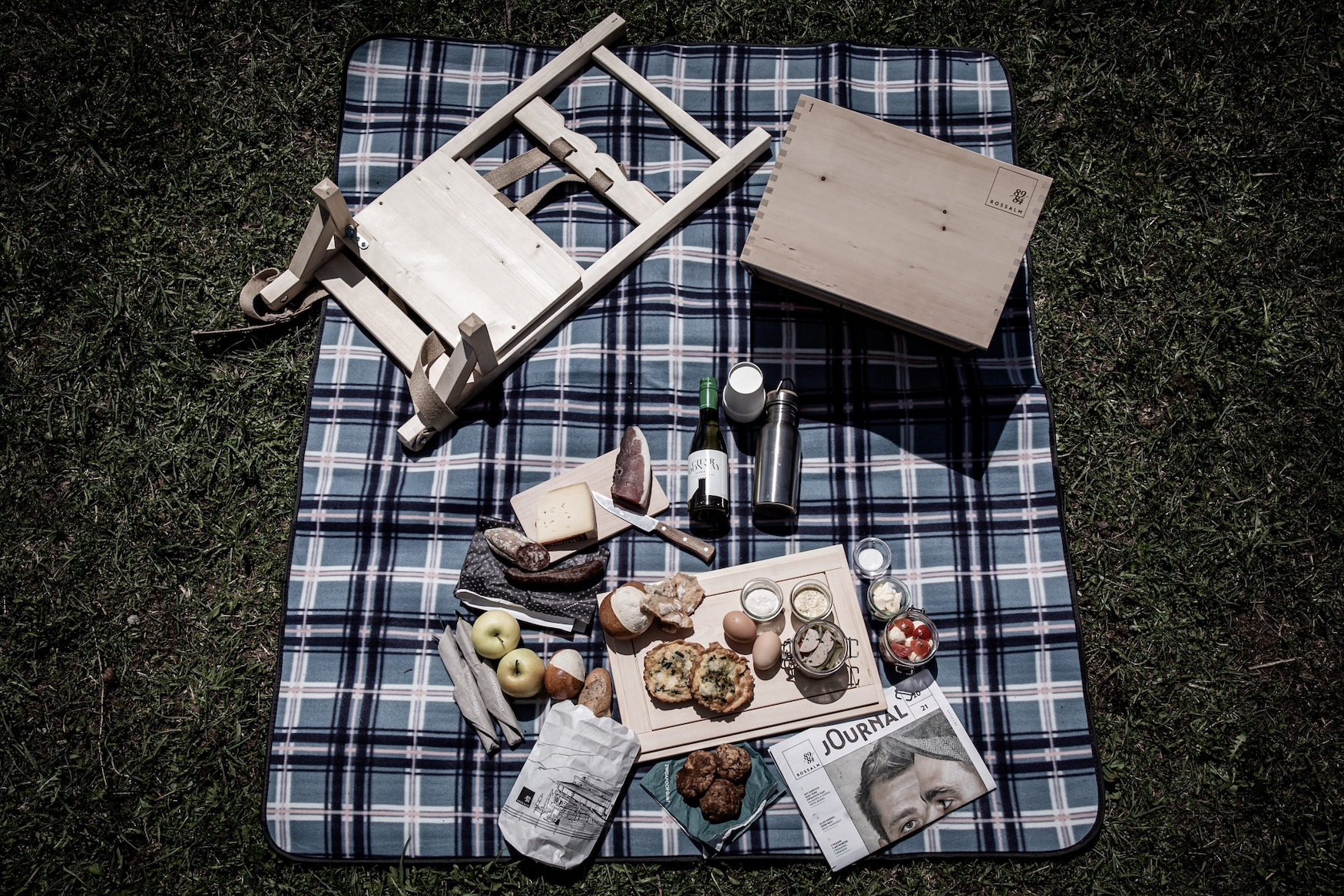 Picknickkorb der Rossalm in Südtirol
