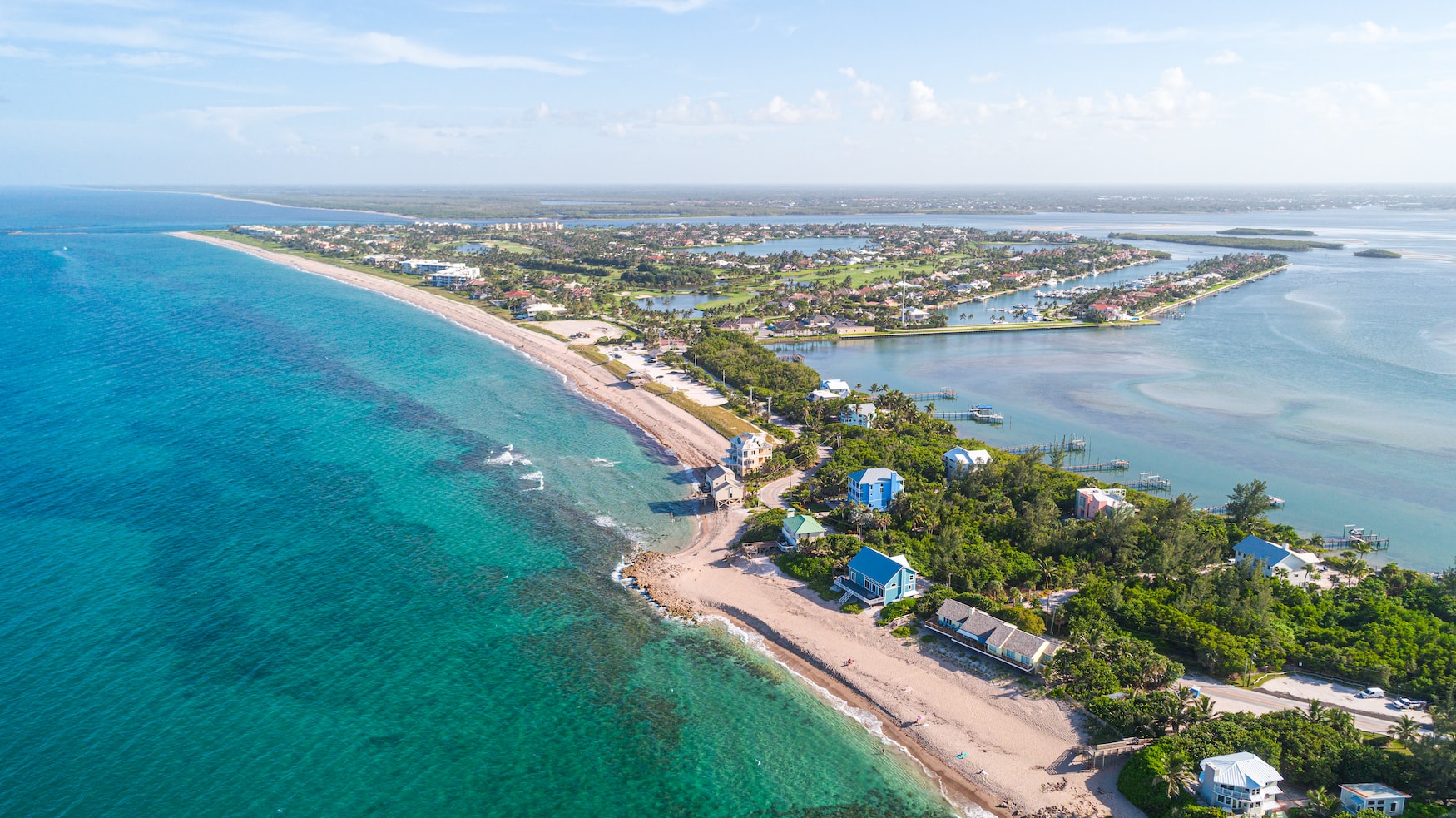Strand in Florida im Martin County (Stuart)