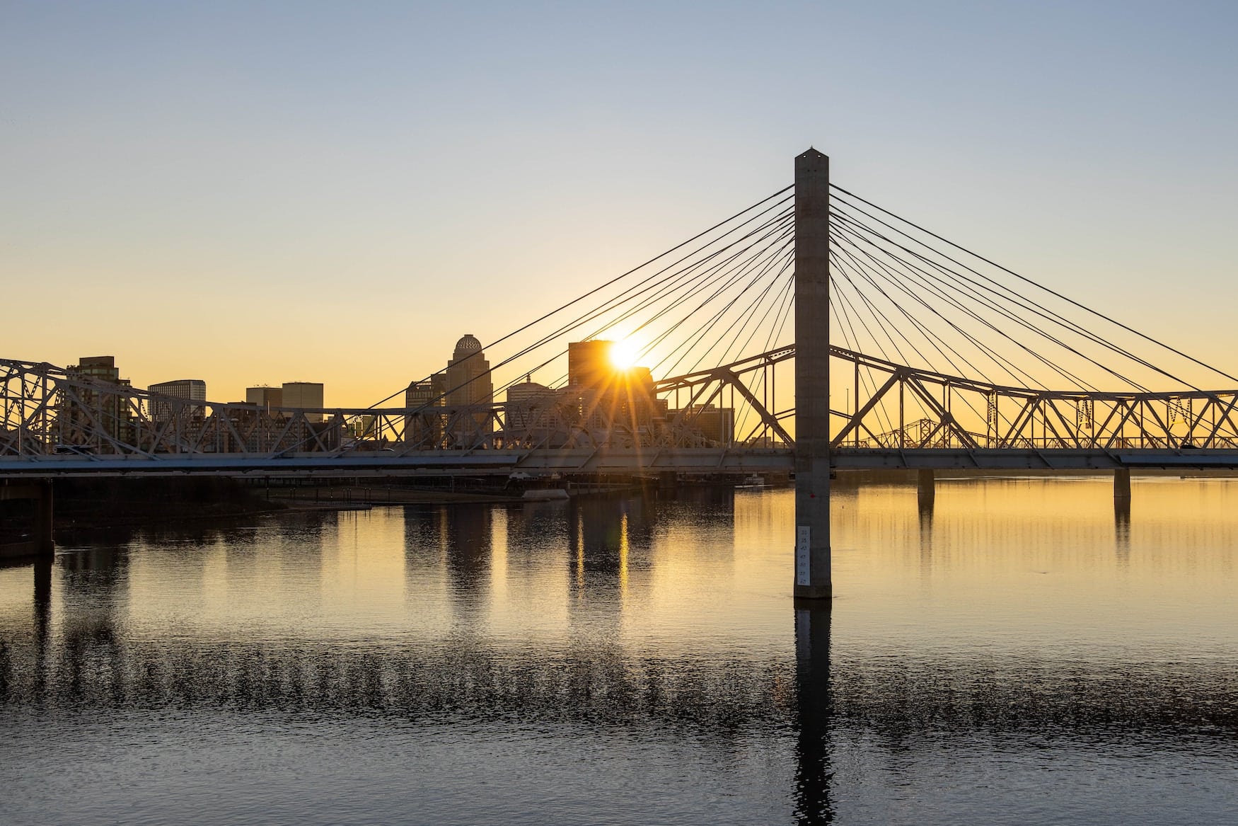Louisville am Ohio River