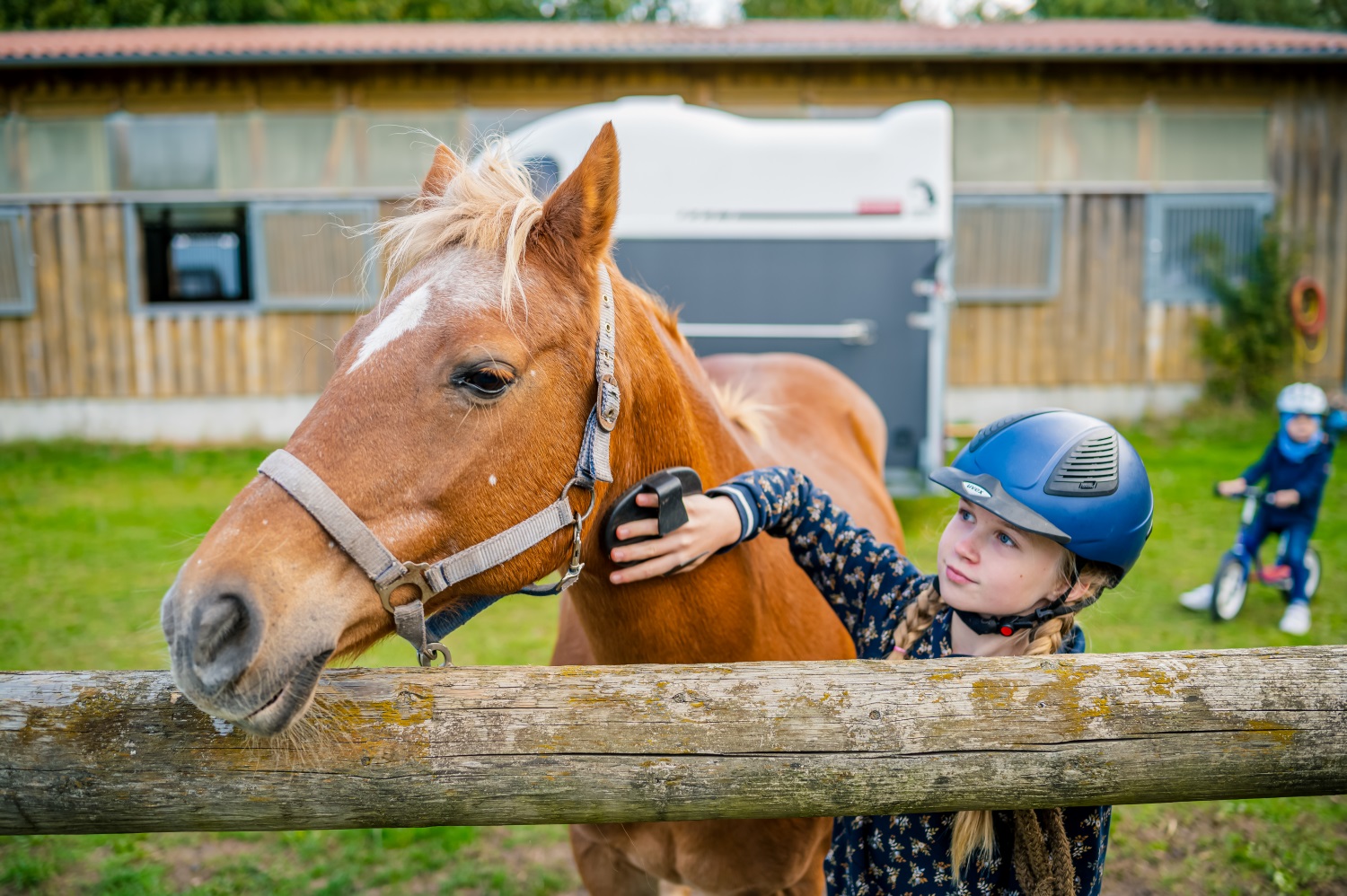 Reiterhof Boltenhagen Kind Reitunterricht_01 -c-TMV-Tiemann
