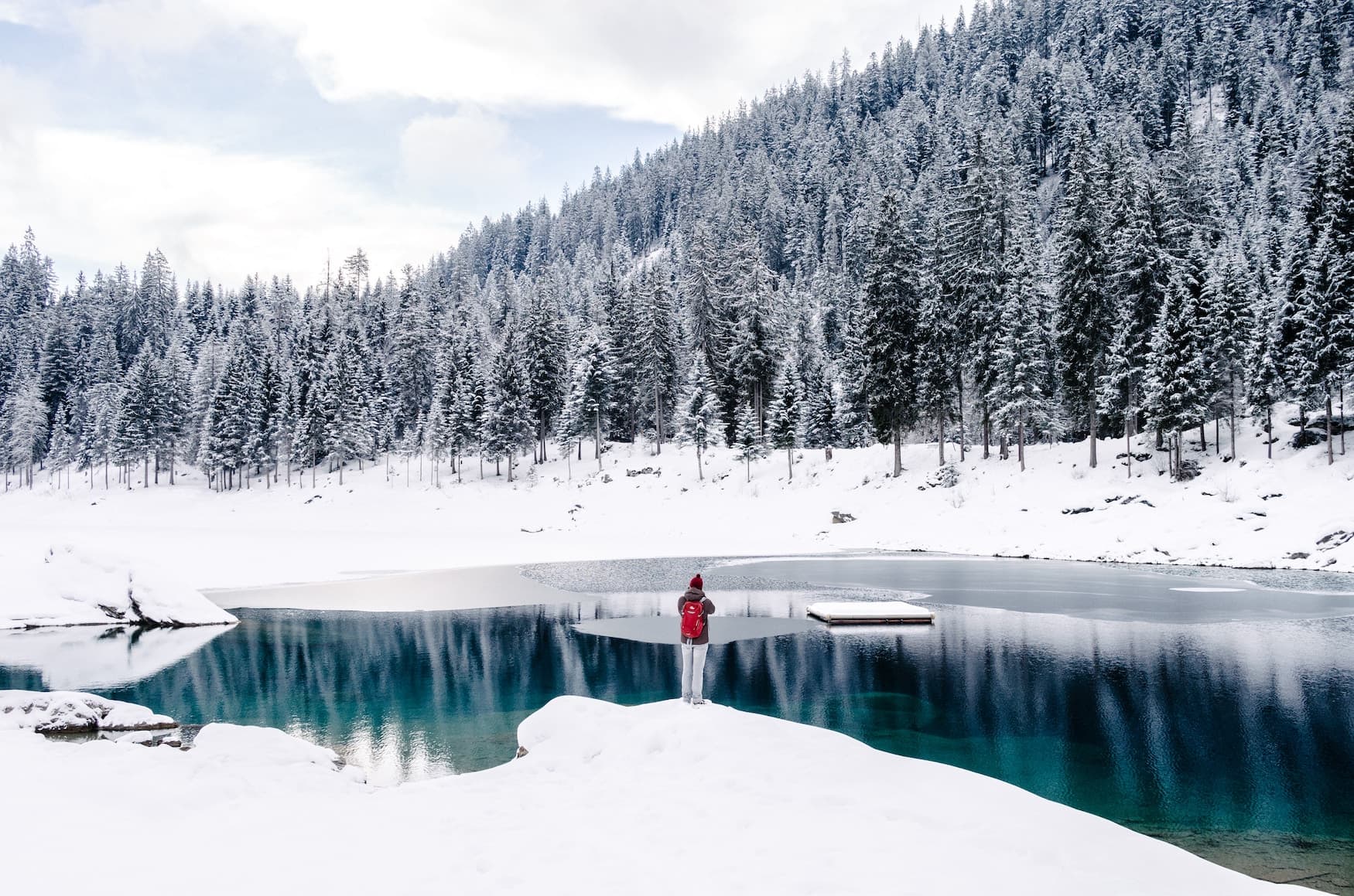 Winter in der Schweiz