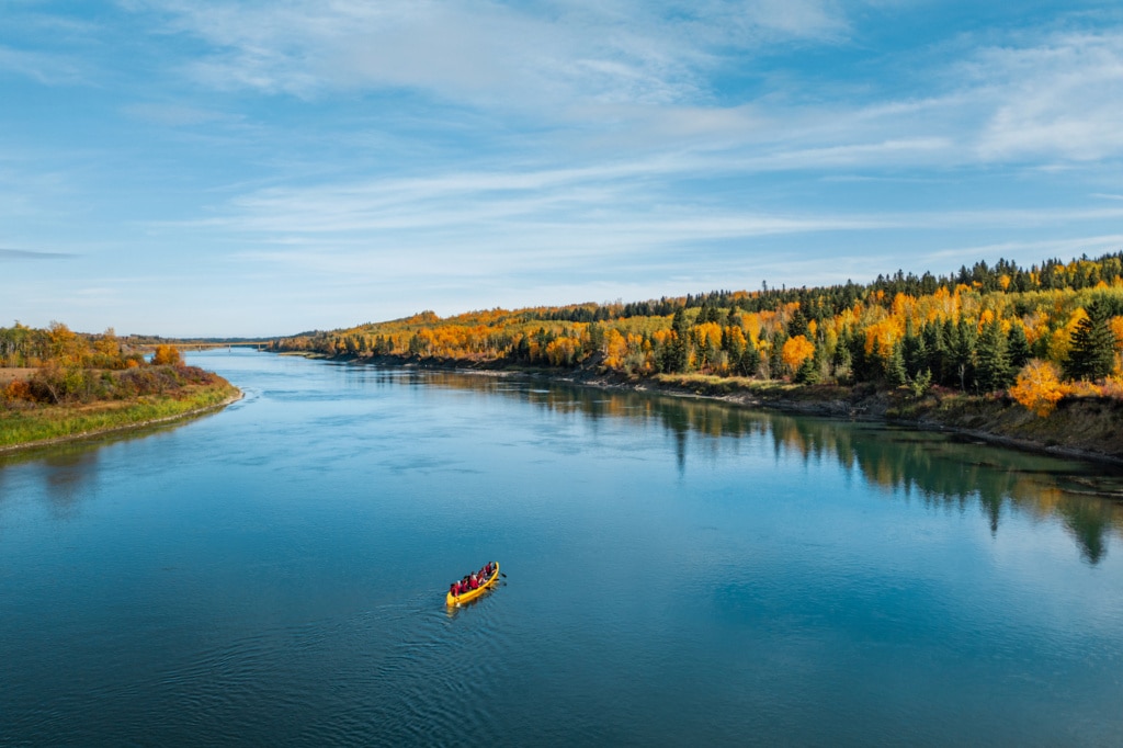 Alberta in Kanada in voller Herbstpracht