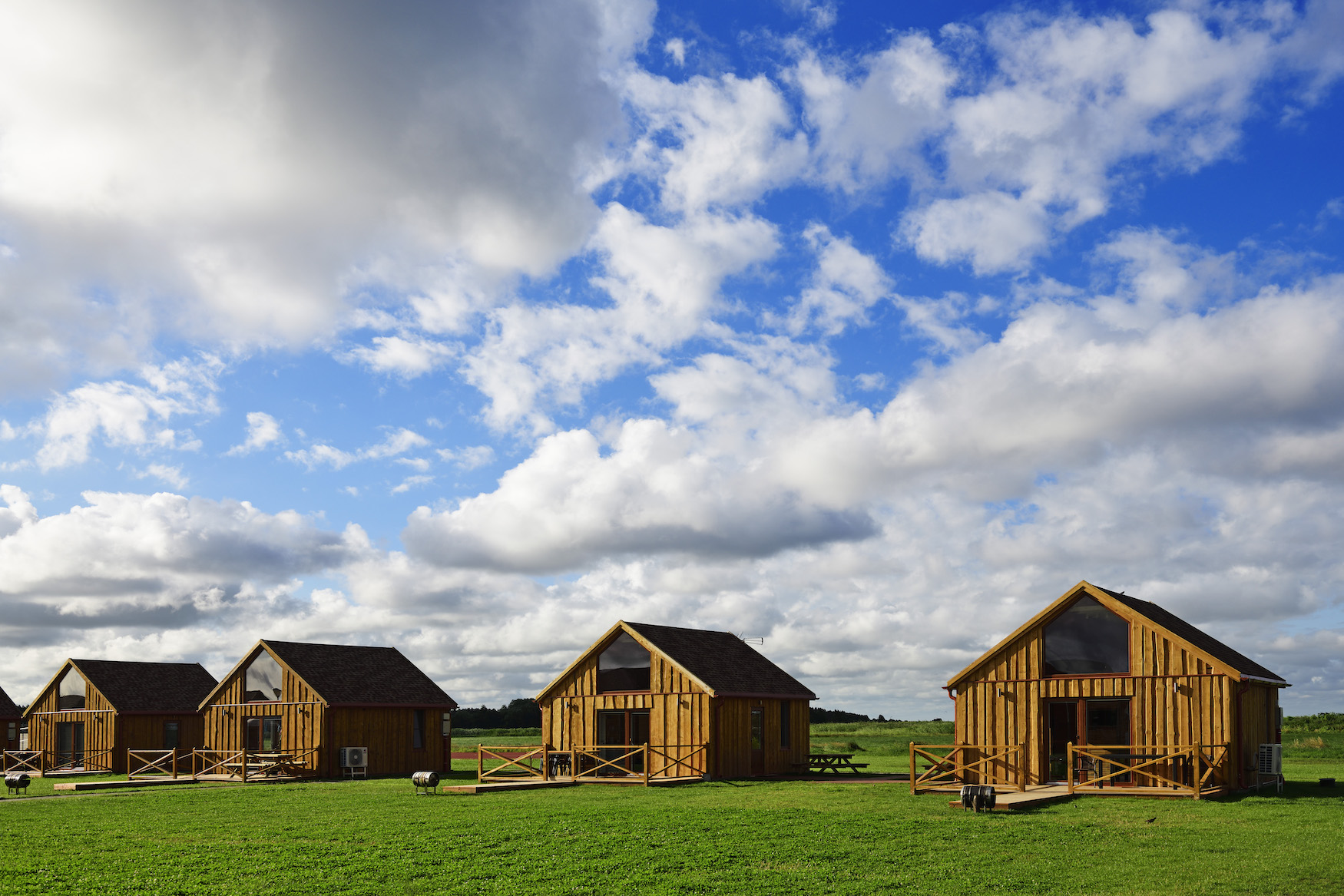 Blockhaus mit Sauna