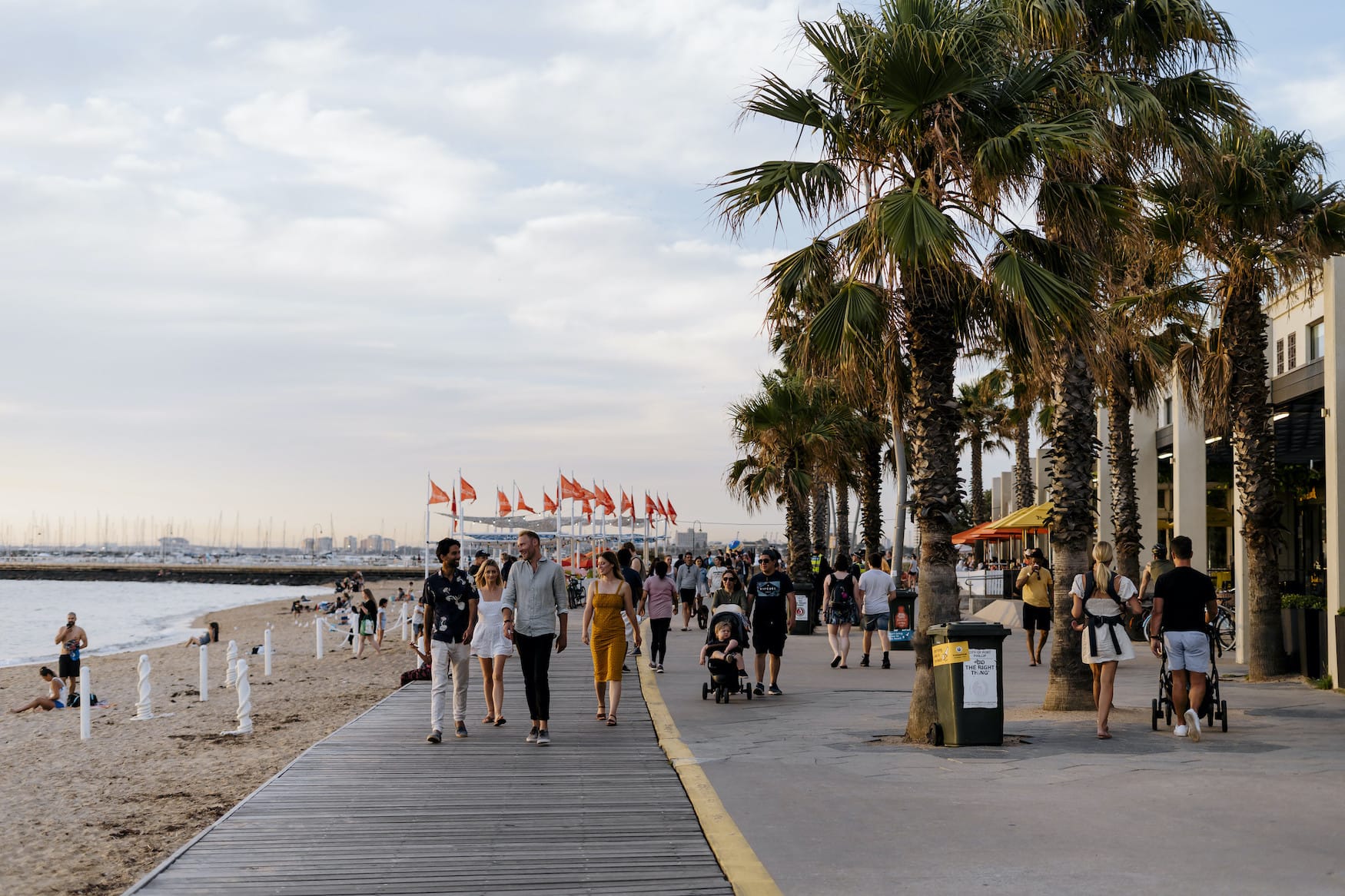 Promenade in St. Kilda