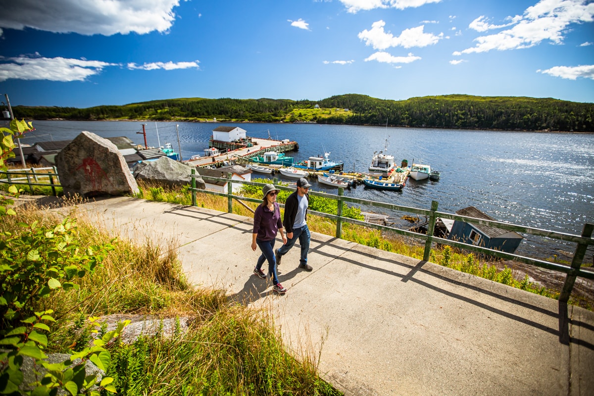 Port aux Basques auf dem Trans Canada Trail
