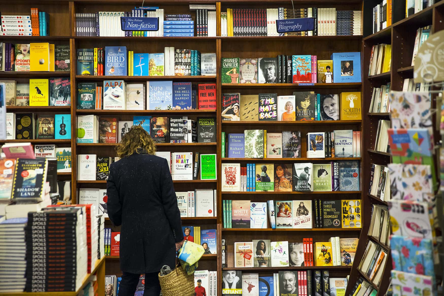 Bücherladen in Carlton in Melbourne