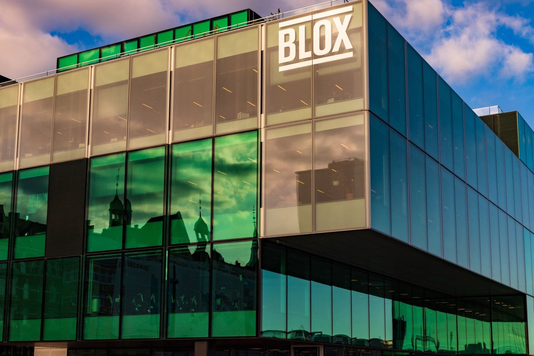 Fassade des Kulturzentrums Blox, Kopenhagen