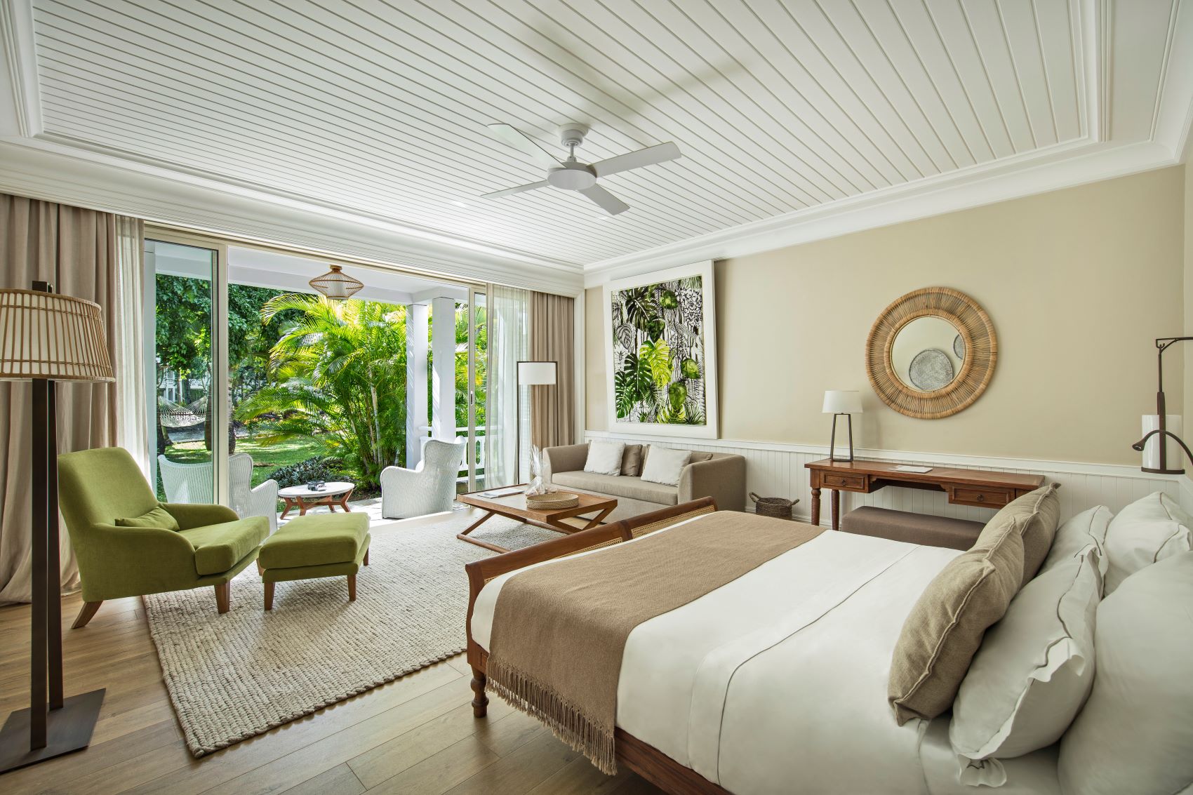 Garden Suite im Lobby Heritage Le Telfair Mauritius