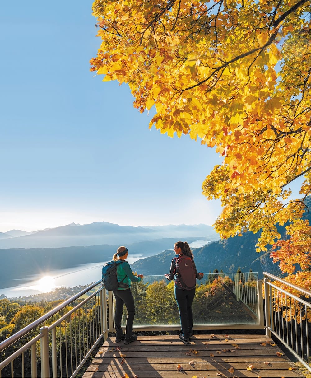 der Millsee in Kärnten im Herbst