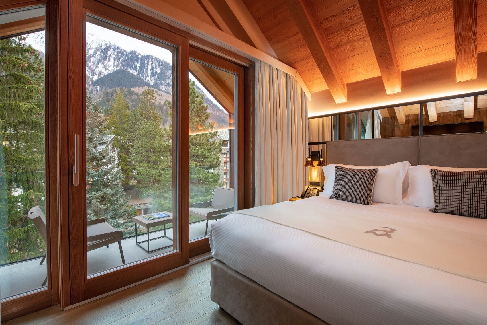 Zimmer im Le Massif Hotel Lodge Courmayeur