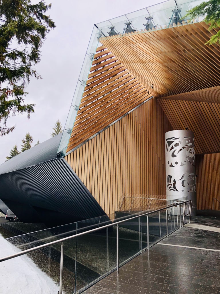 Museum in Whistler mit moderner Architektur