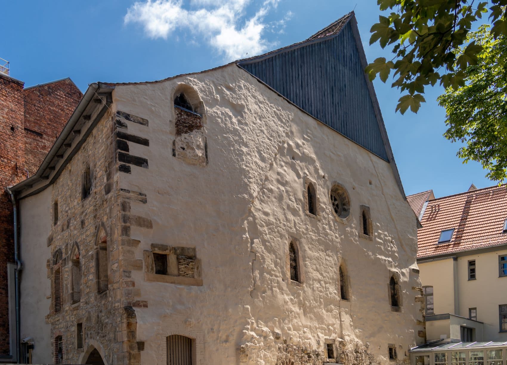 Fassade der Alten Synagoge Erfurt