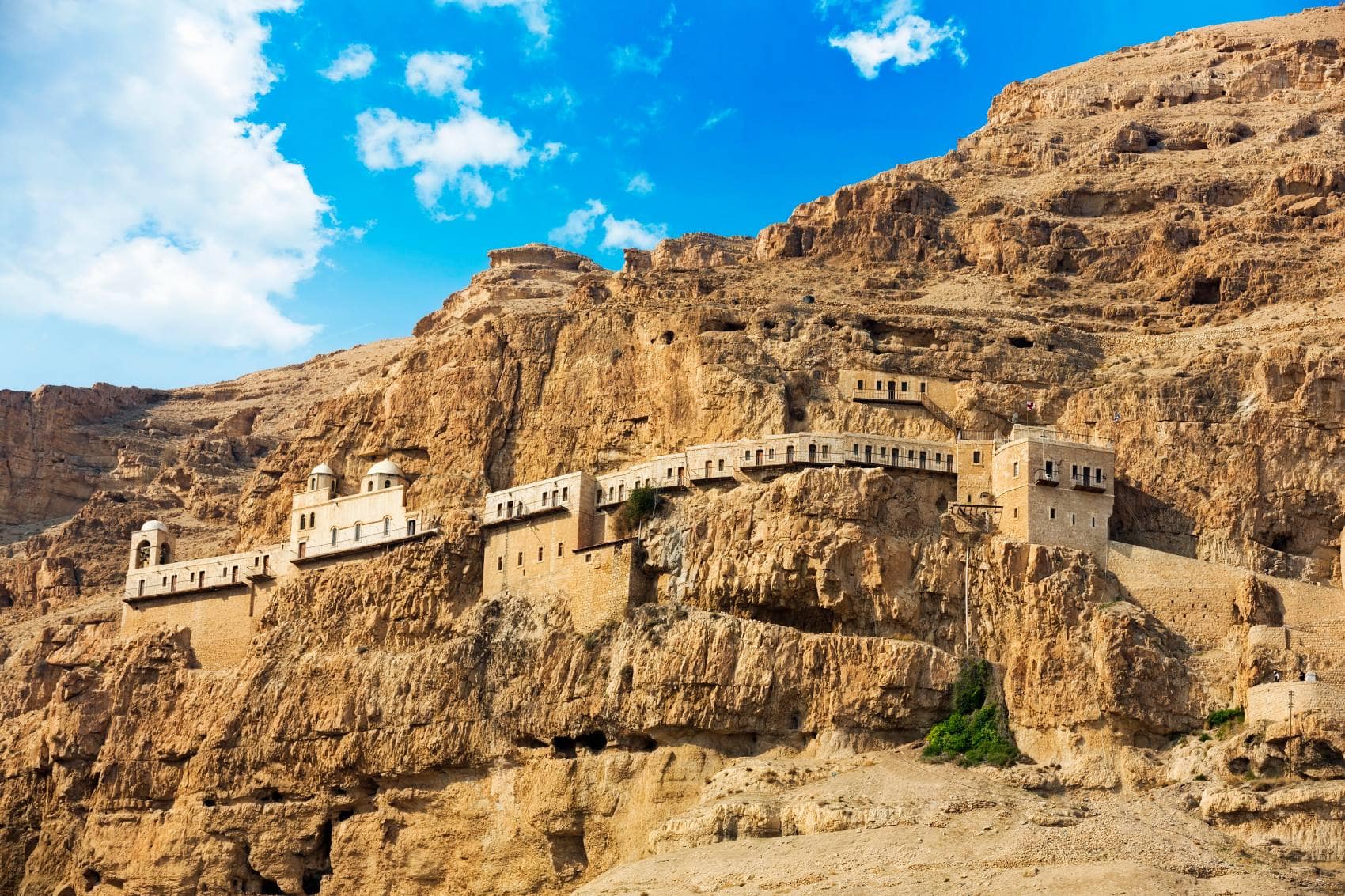 Griechisch-orthodoxes Kloster Qarantal in Jericho