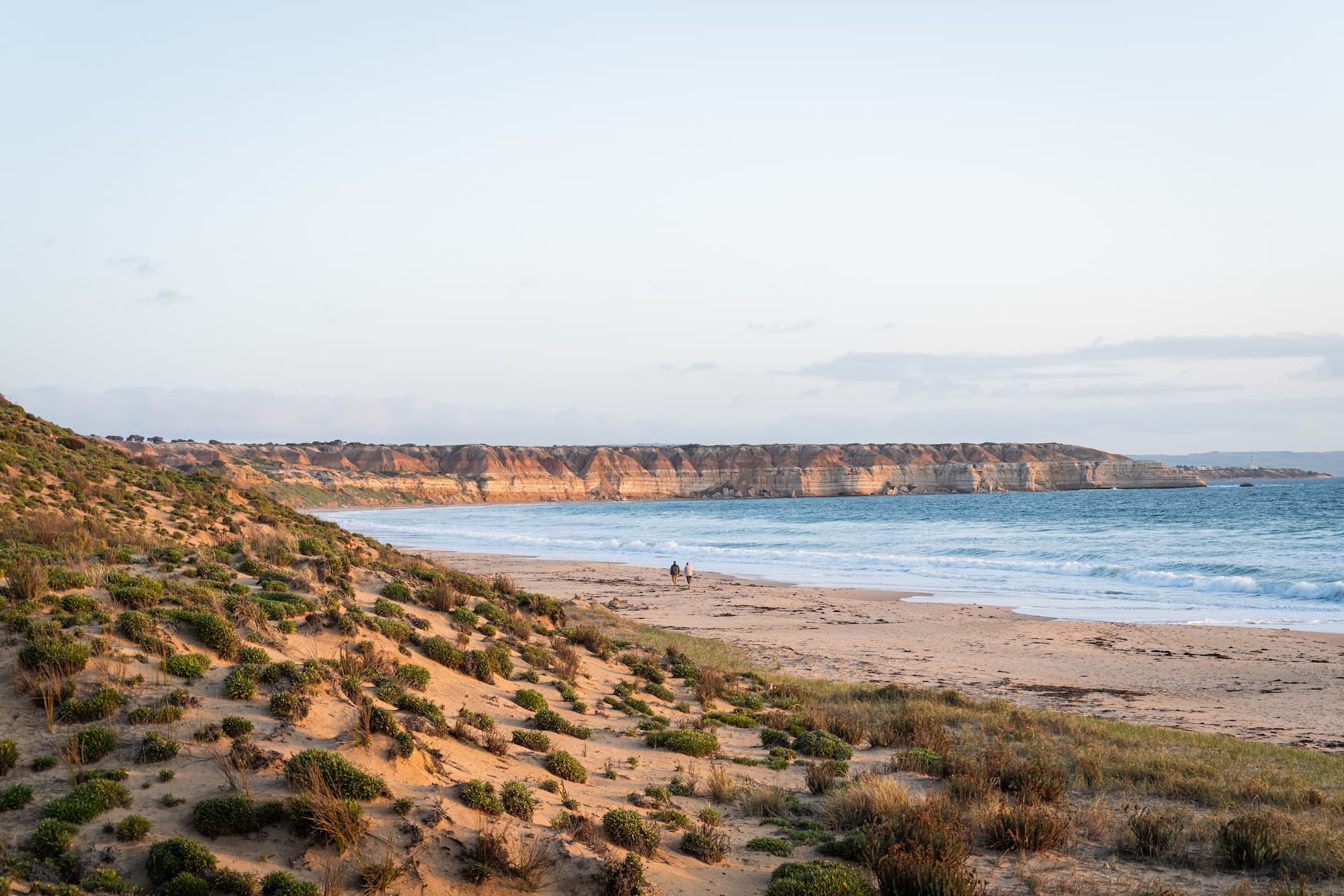 Maslin Beach auf einem Roadtrip durch Australien