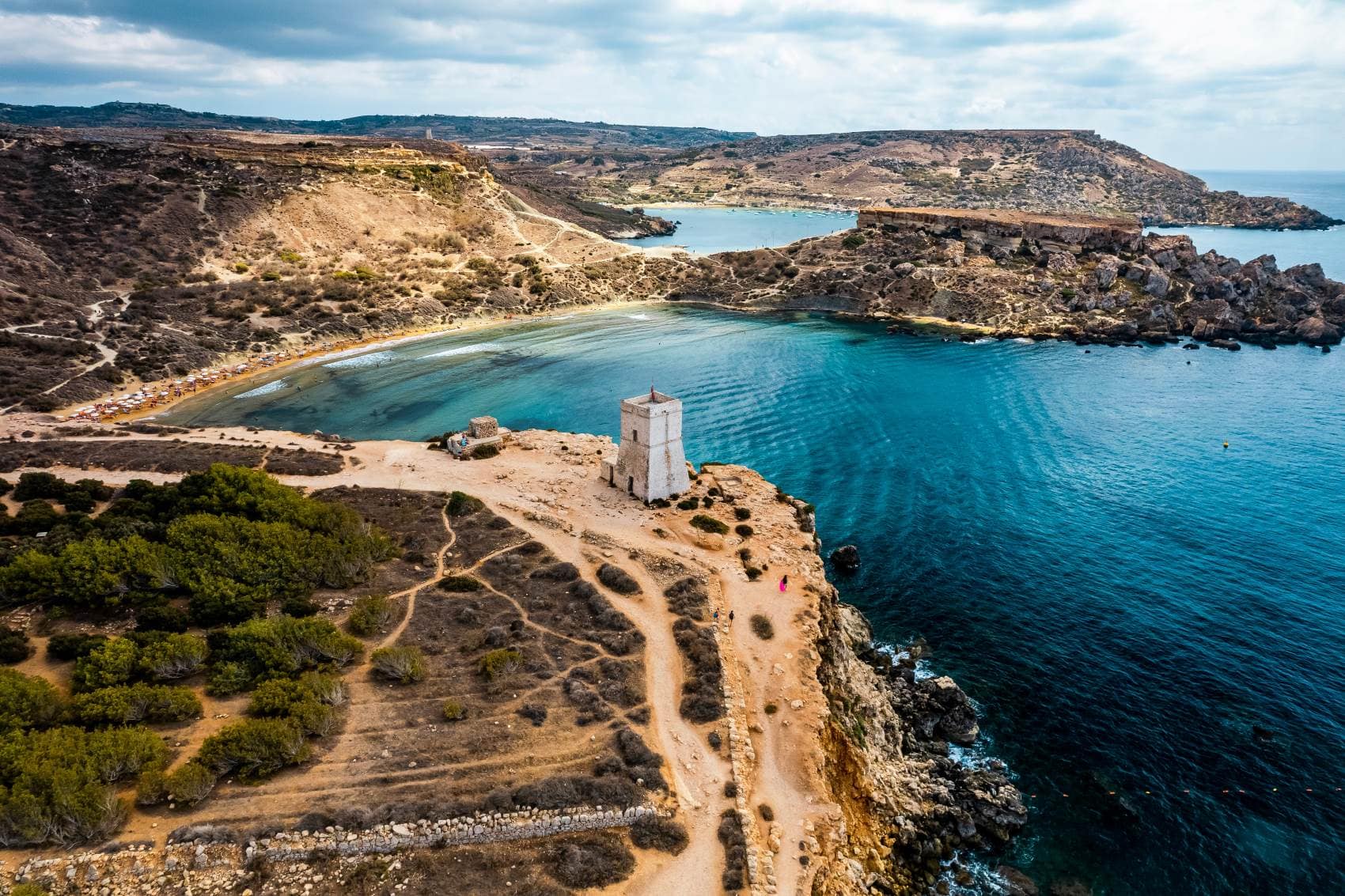 Bucht von Għajn Tuffieħa, Malta