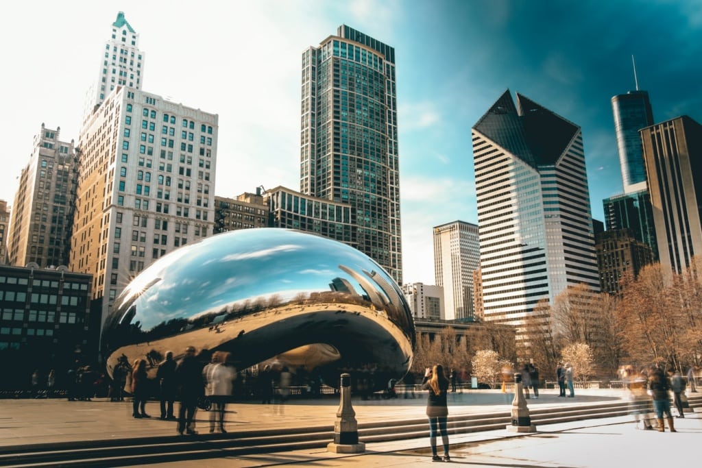 The Bean mit Skyline