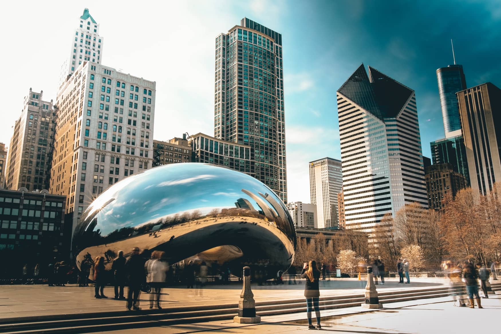The Bean mit Skyline